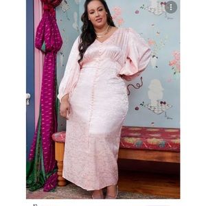 COPY - ELOQUII Full length maxi dress.